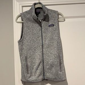 Patagonia vest. Size medium. Heather gray.